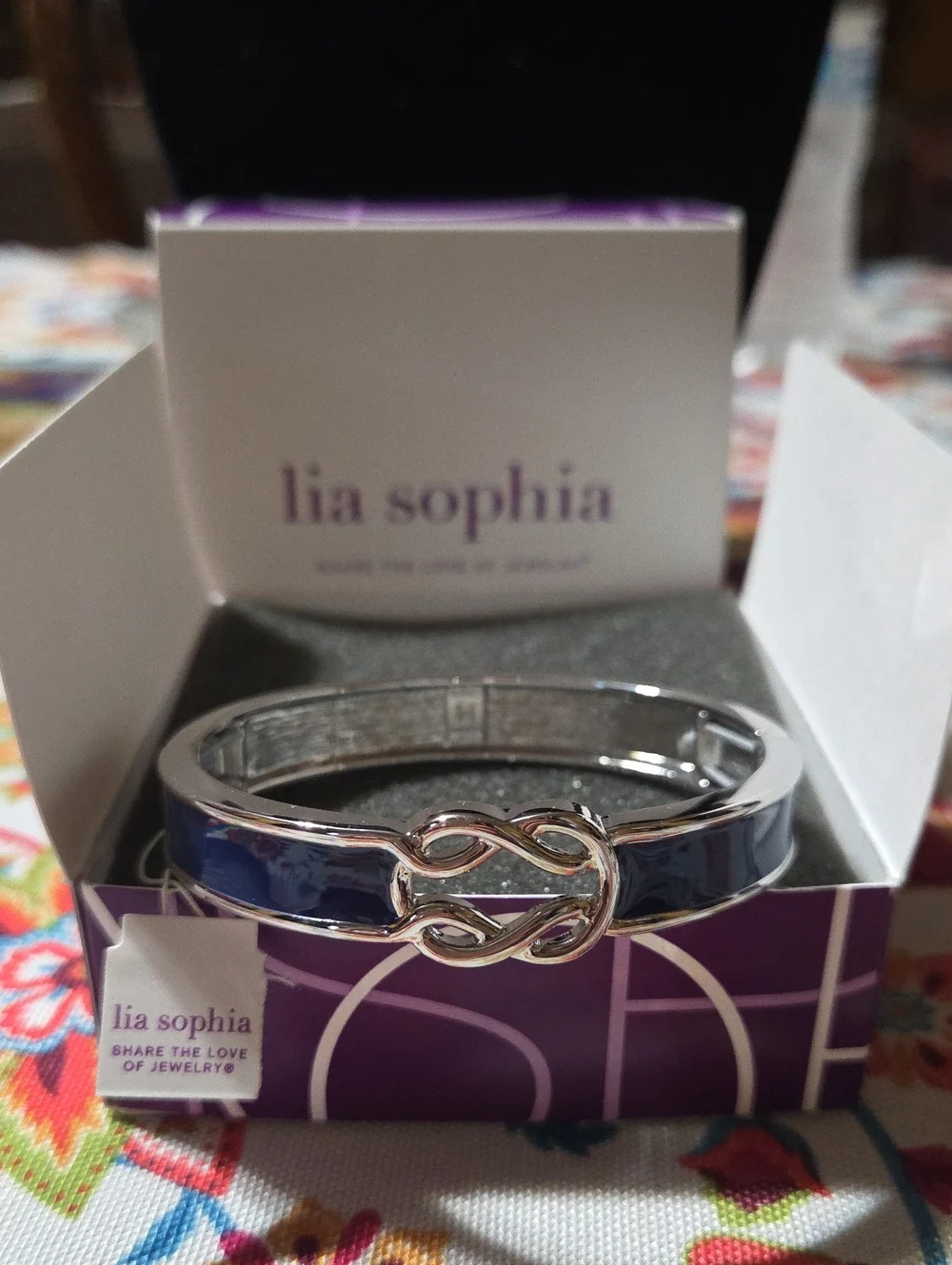 Lia Sophia KNOT IT NIB Stretch Bangle